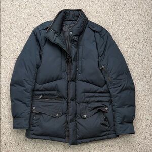 Ralph Lauren Black Label Dark Gray Puffer Jacket